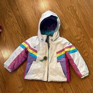 Obermeyer girl’s ski jacket size 3T